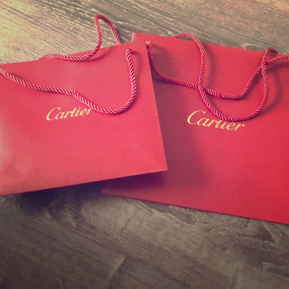 Authentic Cartier bags
